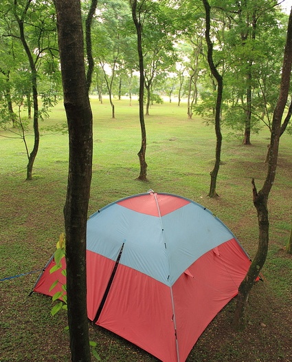 Camping at Taman Mekarsari
