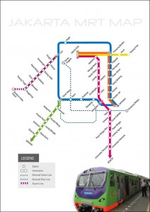 Jakarta MRT Map