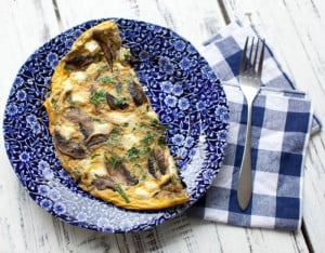 Mushroom Omelette