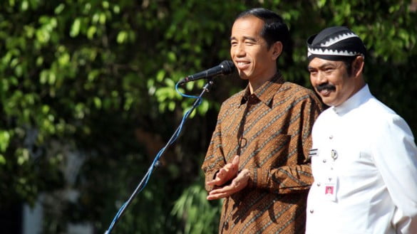 Jokowi-The elected governor of Jakarta