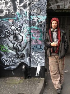 Morganico - London urban artist (and my ex-stepson)