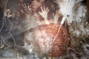 Ancient rock paintings