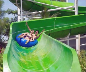 Great slide ride at Circus Waterpark