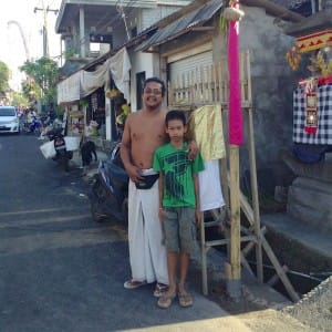 Kadek the Penjor Maker