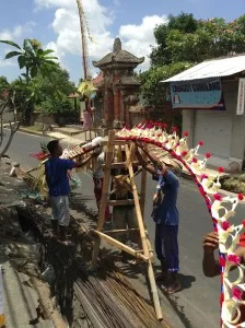 Making Penjor