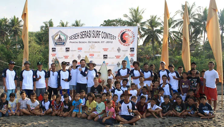 Seseh Serasi Surf Contest 2012 Participants