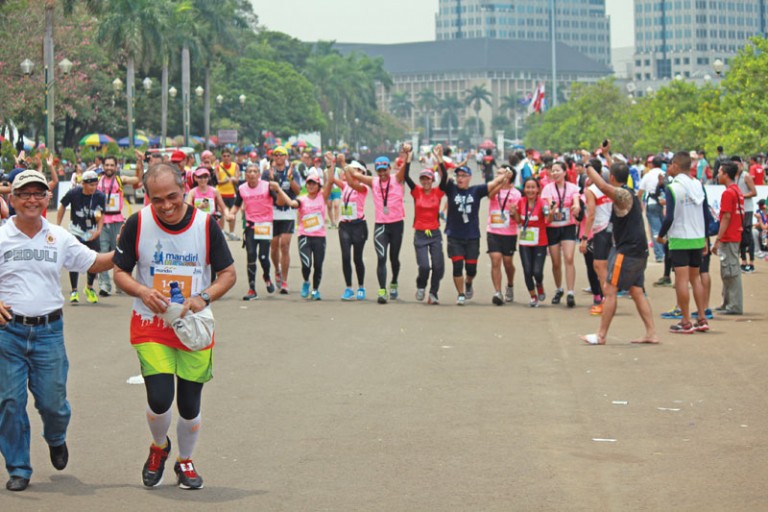 Thousands of Athletes Took Over the Streets at the First Jakarta