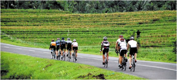 Biking Bali