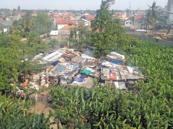 Slum Village in Jakarta