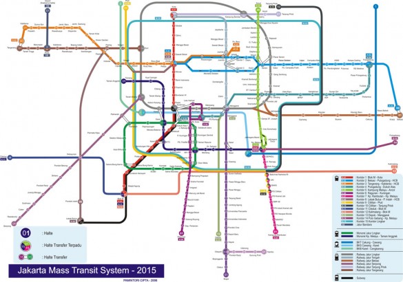 Jakarta Mass Transit System - 2015