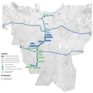 Map of MRT