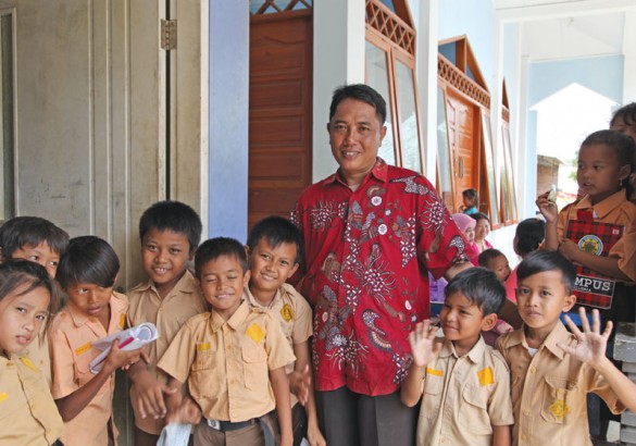 Nasrudin and some of the children of YDI