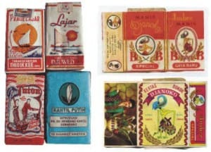 Old Kretek Cigarette Packets