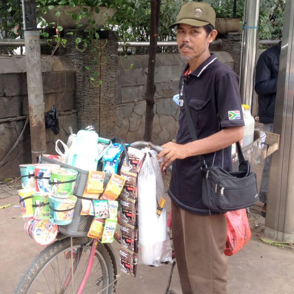 Trisno the Mobile Coffee Seller