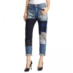 Junya Watanabe - patchwork jeans