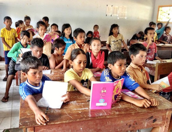 The classroom in Sumbawa