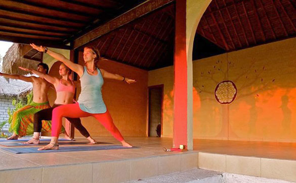 Yoga at Mandala Bali