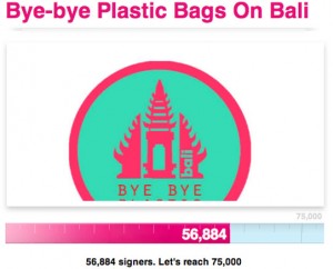 Bye-Bye Plastic Bag On Bali Petition