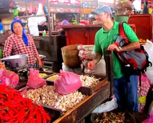 Pasar Pabean Surabaya's oldest existing food market