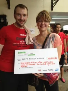 Scott Hanna helps to raise over 300 million rupiah for Mary's Cancer Kiddies
