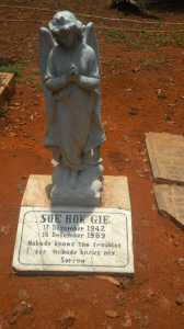 Indonesian activist, Soe Hok Gie's grave