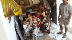 Bali Animal Welfare Association (BAWA) and children