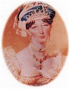 Raffles' second wife, Lady Sophia