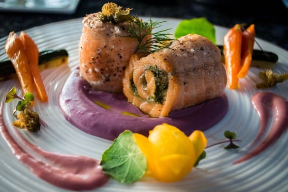 Salmon Roulette at Ma Joly | Photo courtesy of Intan Tanjung