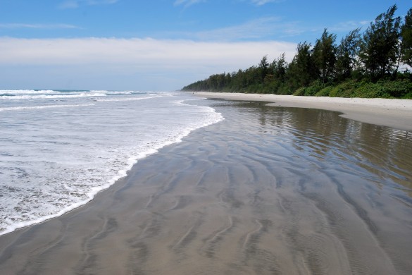 The beach at Bengkulu