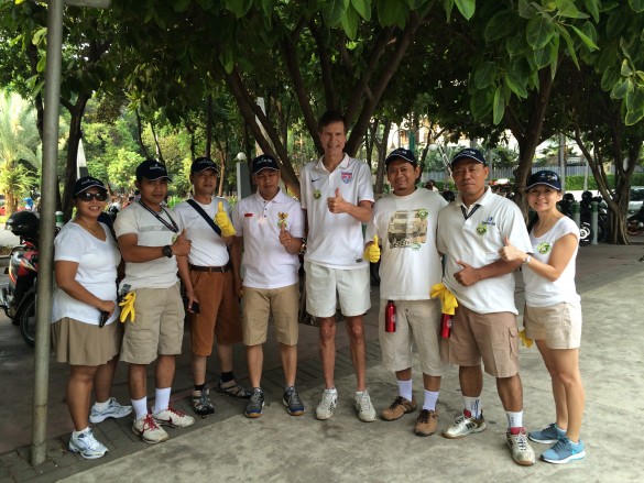 US Ambassador with Members of Embassy-Community