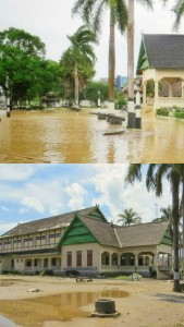 Before and after the flood | Photo by Grace Susetyo