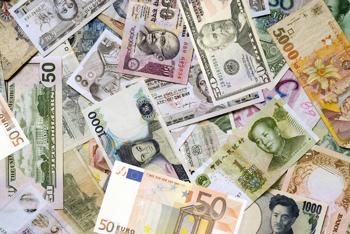 foreign banknotes