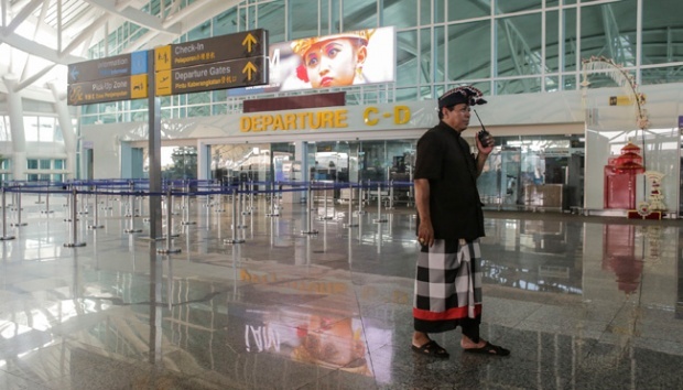 Airport c osure in bali