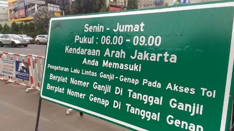 Updated Odd-Even Traffic Policy In Jakarta – Indonesia Expat