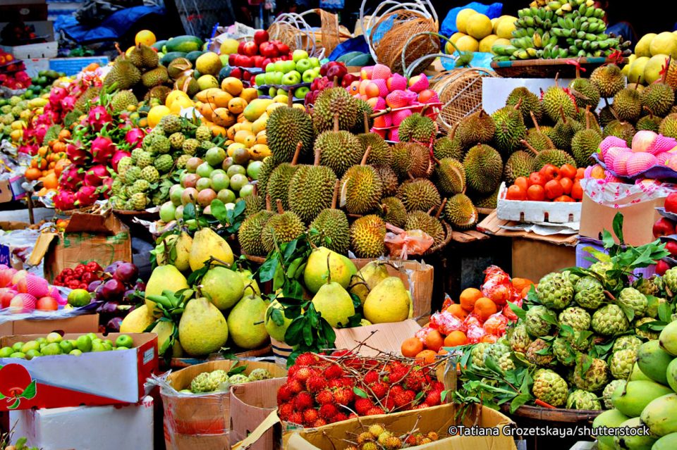 Tropical Fruits in Indonesia