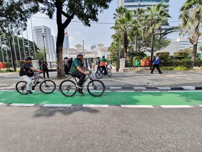 Jakarta bike lane