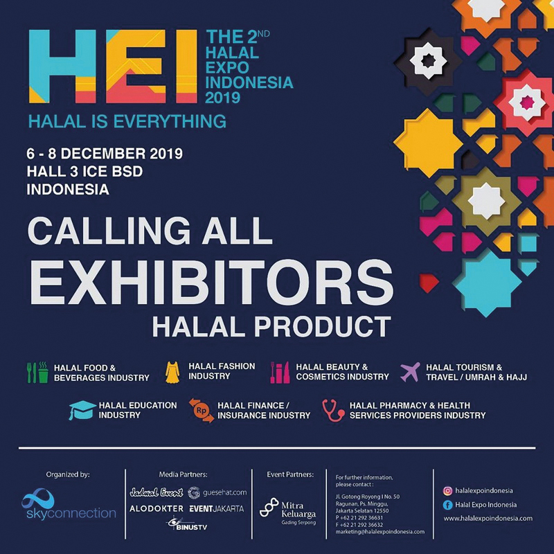 The 2nd Halal Expo Indonesia 2019 - Indonesia Expat
