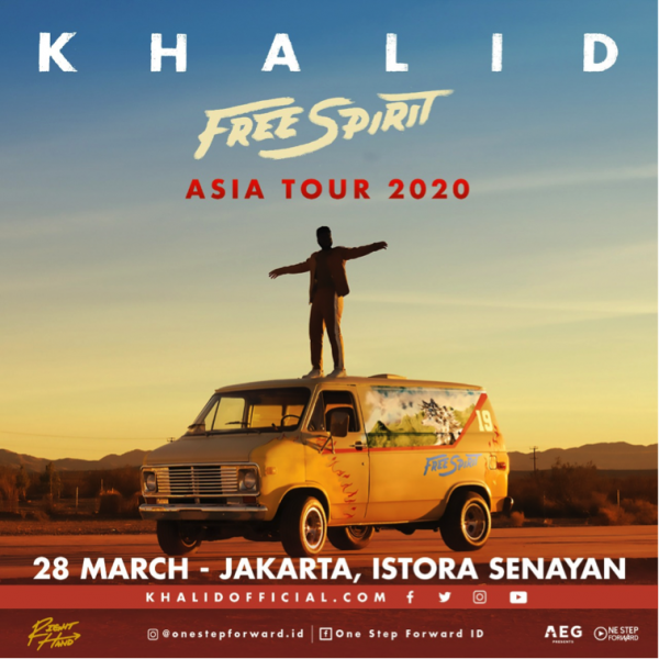 Khalid - Free Spirit Poster - Posponed