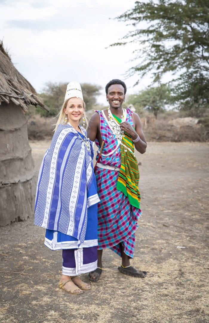 Arusha, Tanzania, 7th September 2019: Beautiful Maasai Women In