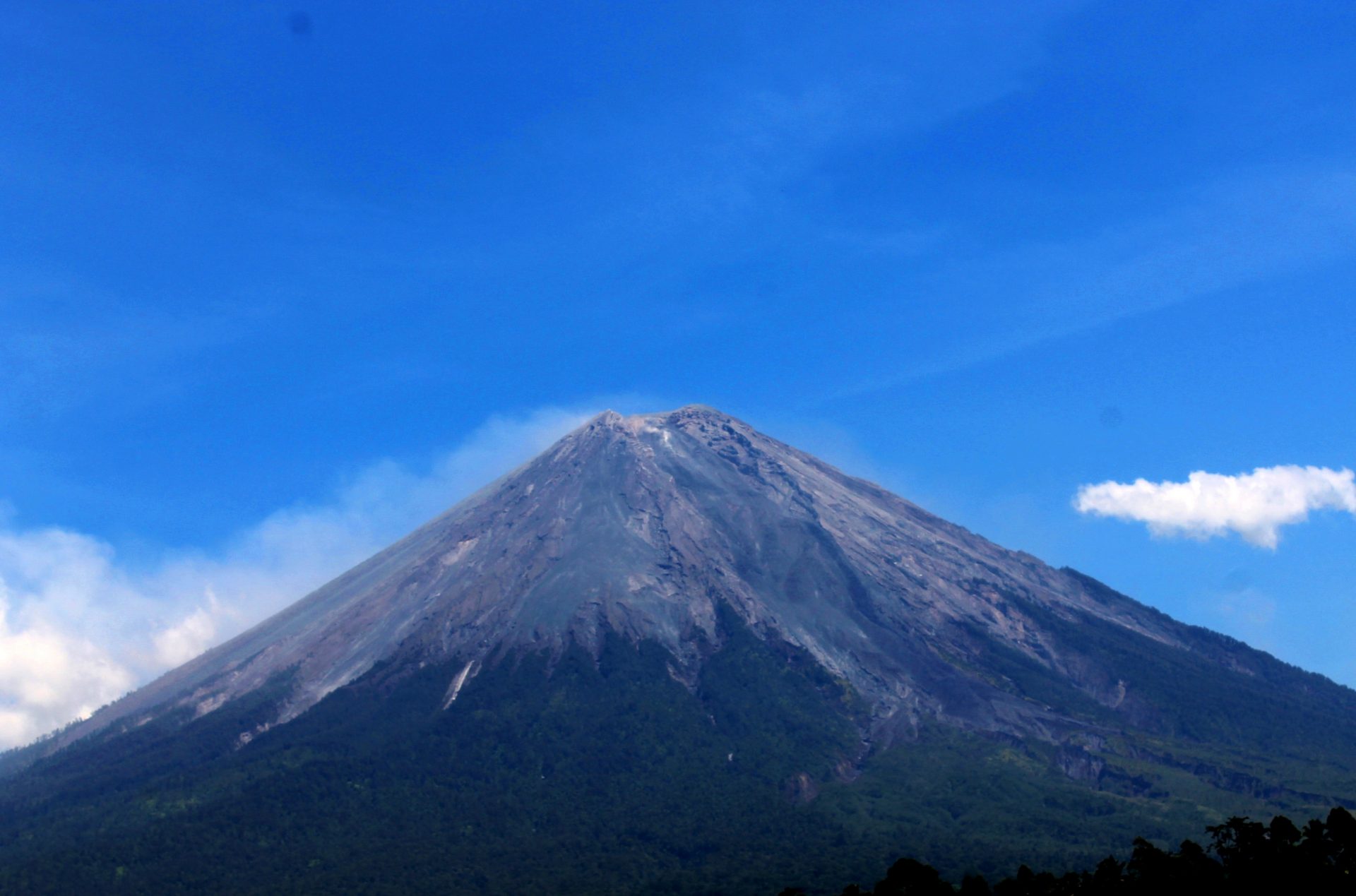 Mount Semeru  on High Alert with Volcanic Activity 