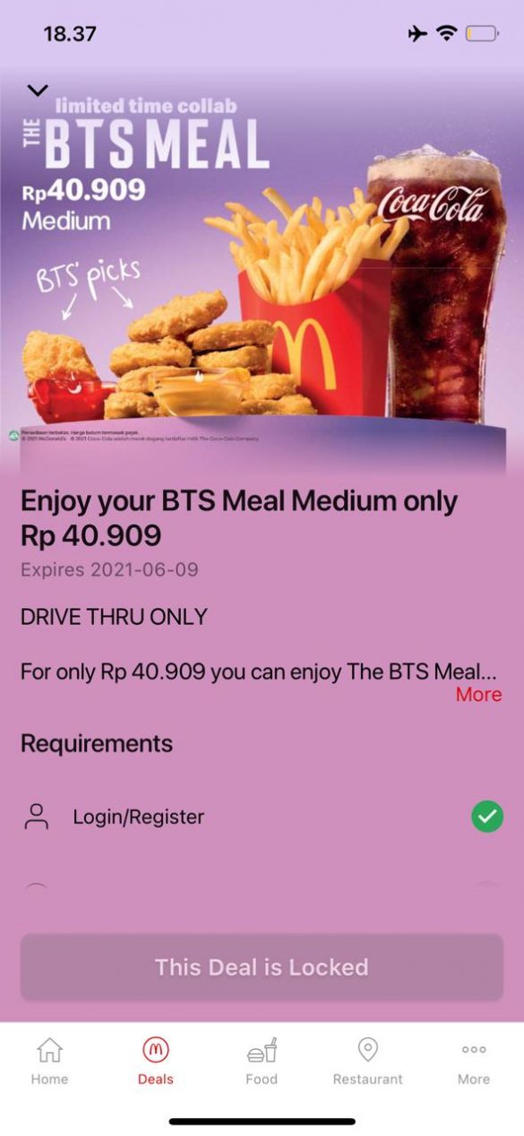 BTS Meal Creates Havoc, Some McDonald's Closed – Indonesia Expat