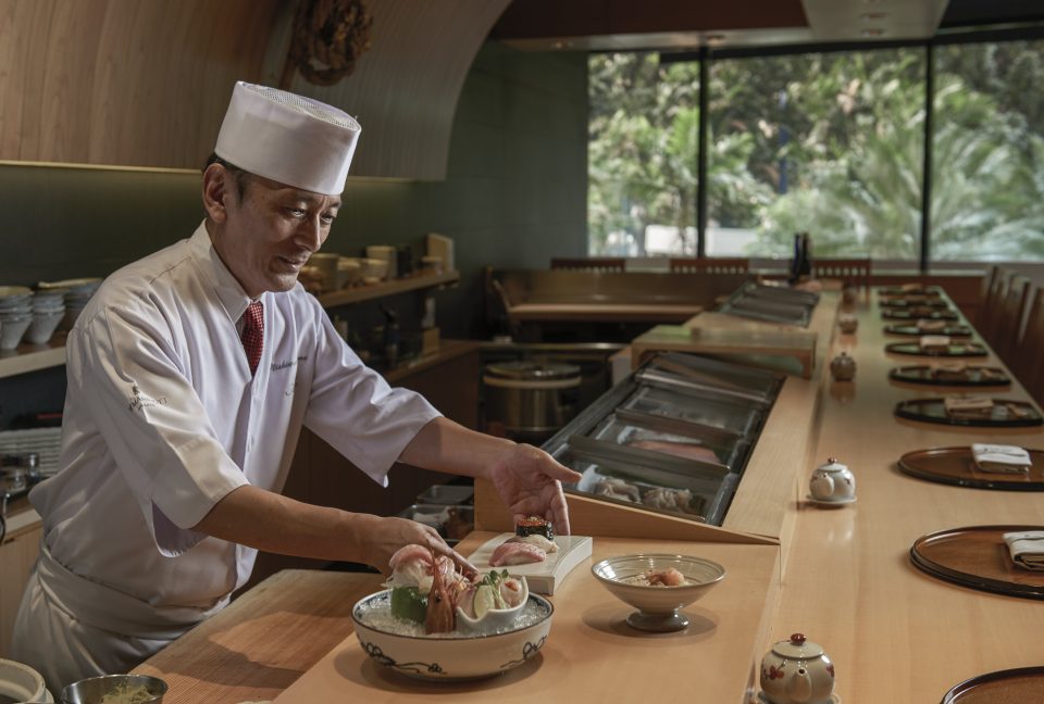 Chef Nishiura Osamu of Asuka Japanese Dining