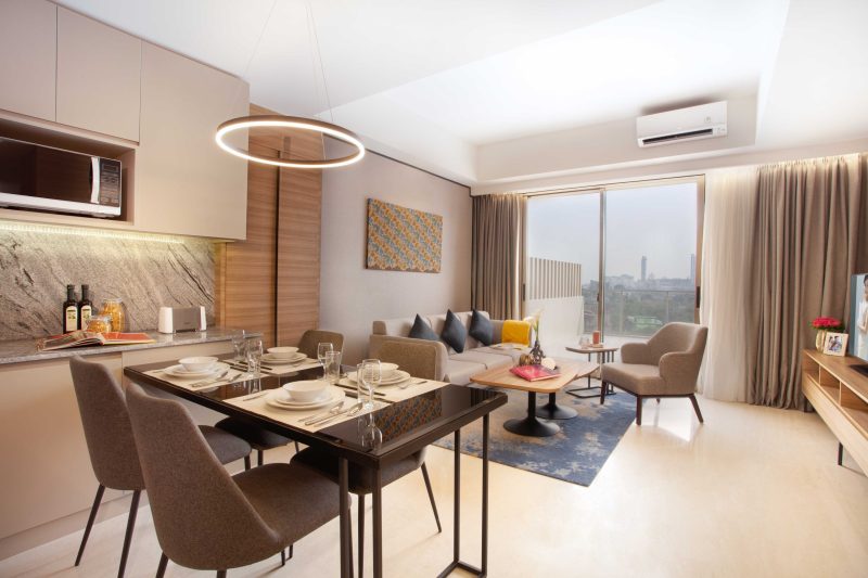 Somerset Sudirman Jakarta Two-Bedroom Premier (Living Room)