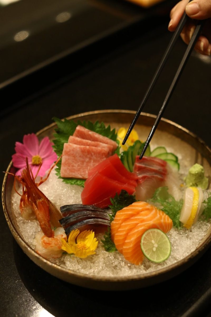 Sashimi at Edogin