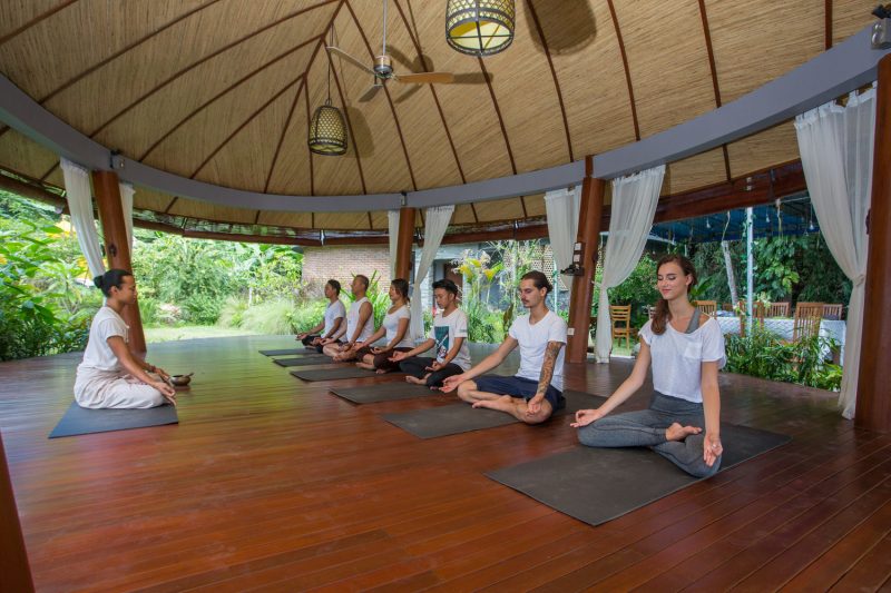Yoga at Villa Moksha