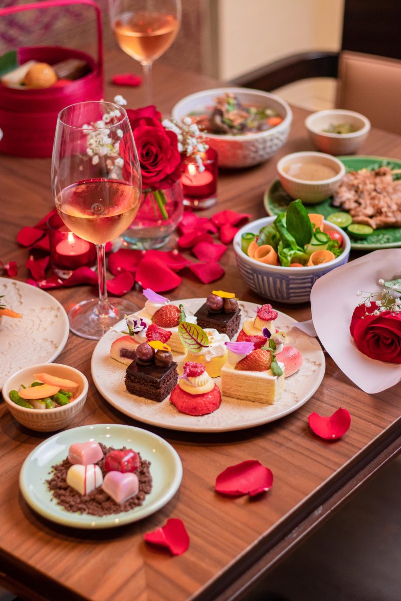 Valentine buffet at Grand Cafe