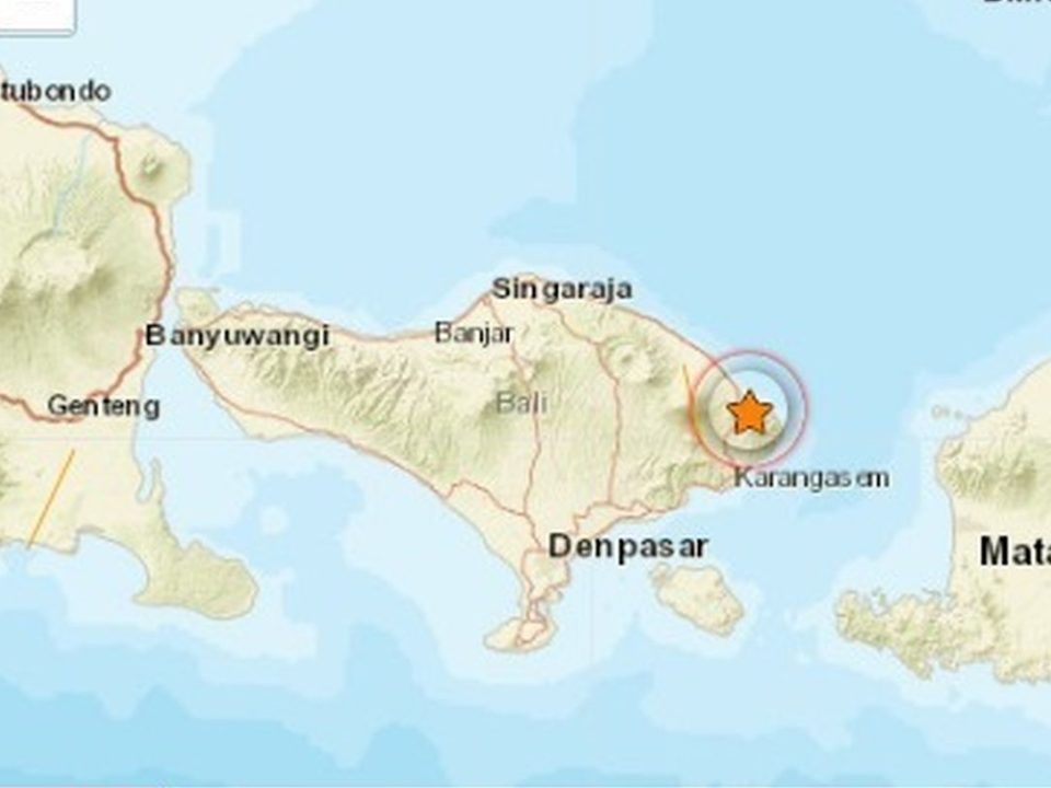 earthquake Karangasem