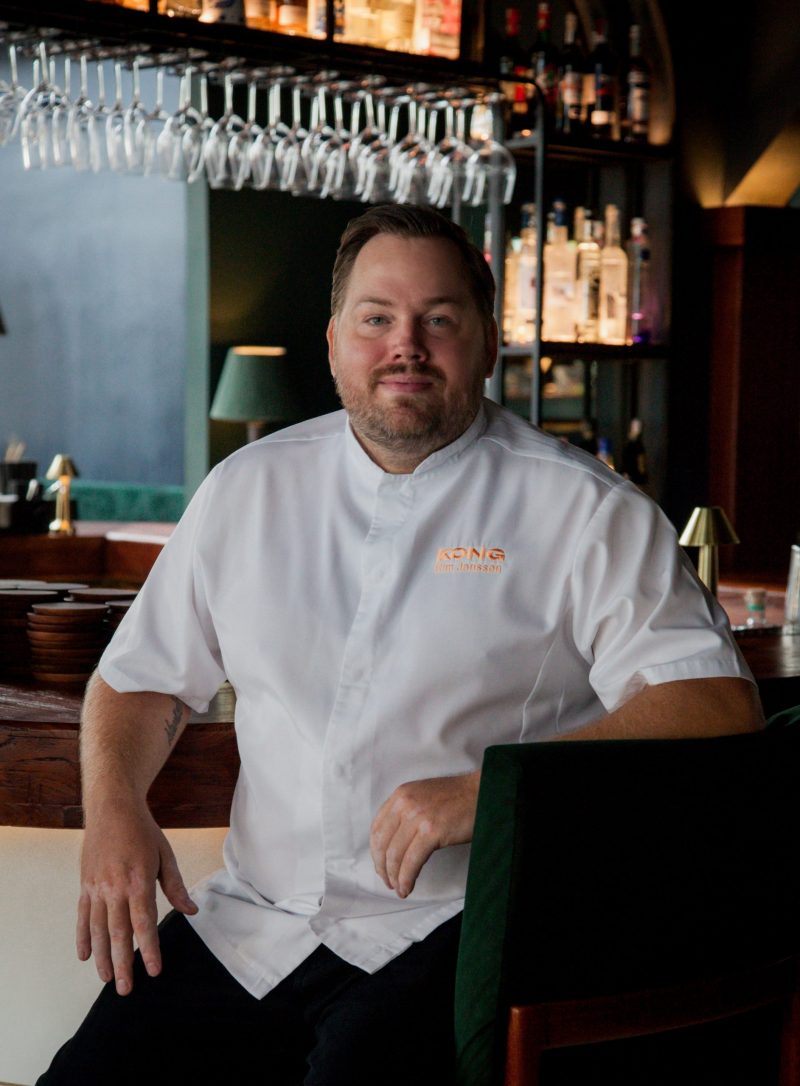 Chef Kim Jonsson of KONG Bali