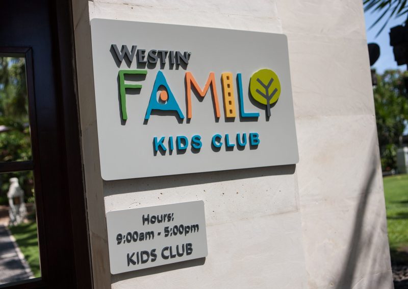 Westin Family Kids Club 
