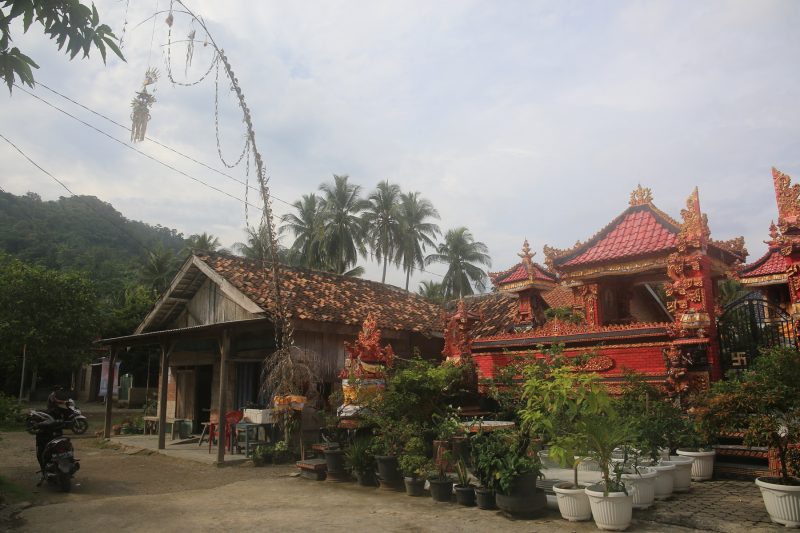 A Balinese temple in Kiluan